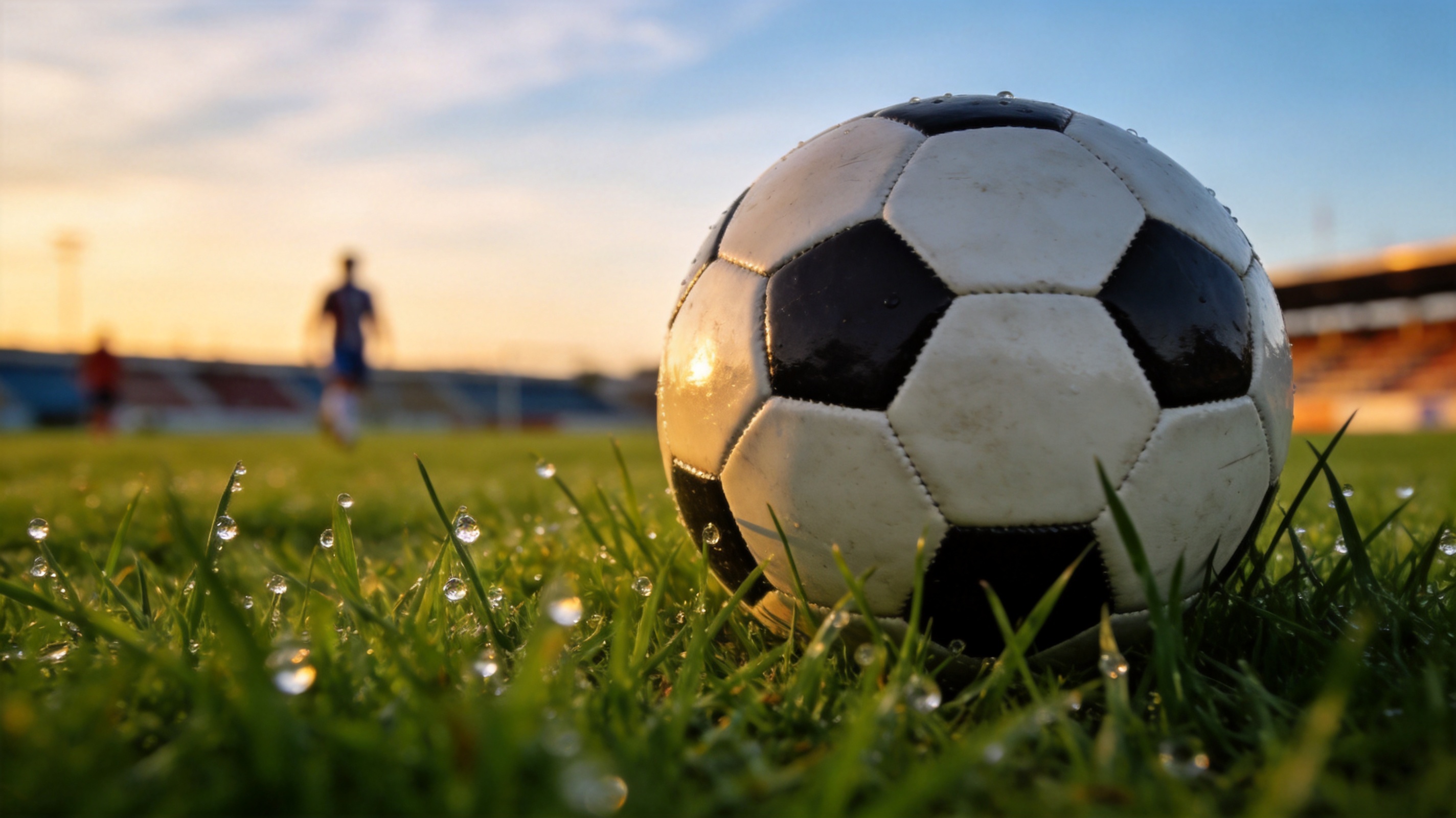 Soccer Ball on Grass